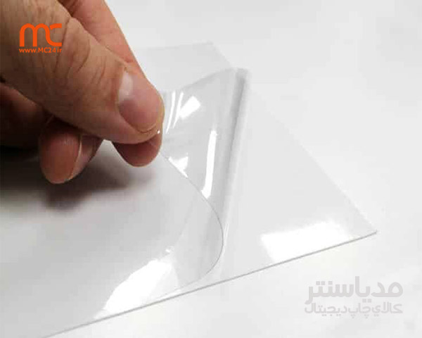 استیکر شفاف 80 میکرون 127