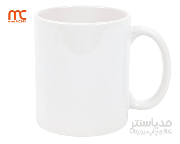 لیوان سرامیکی سفید 11oz