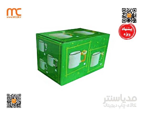 لیوان دسته دلفین با جعبه