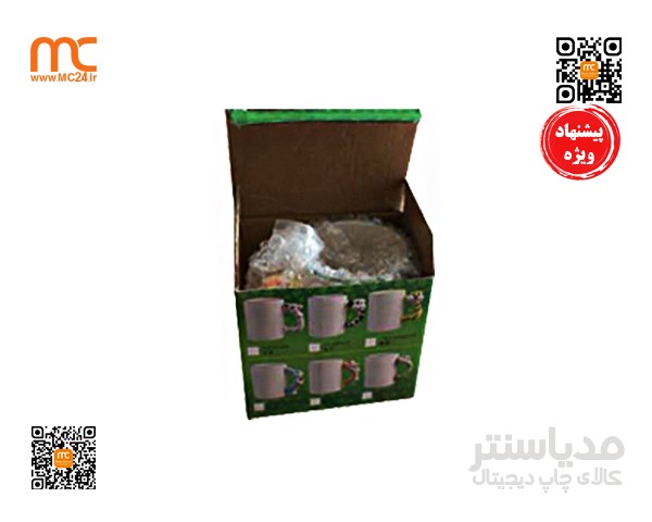 لیوان دسته دلفین با جعبه