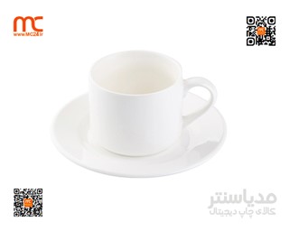 فنجان و نعلبکی با جعبه
