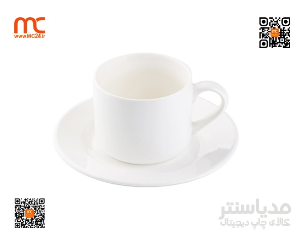 فنجان و نعلبکی با جعبه