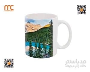 لیوان سرامیکی سفید خارجی
