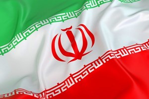 پرچم تشریفات مخمل ایران